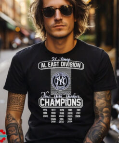 Official New York Yankees AL East Division Champions 2024 Shirt