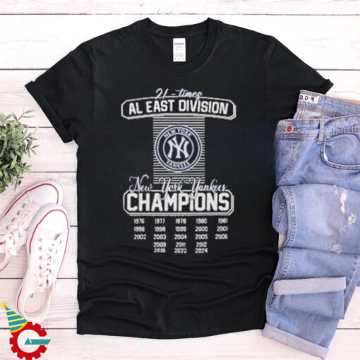 Official New York Yankees AL East Division Champions 2024 Shirt