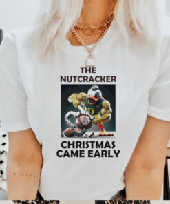 Official Oregon Duck The Nutcracker Ohio Christmas Came Early Shirt