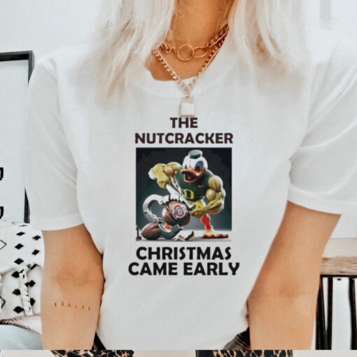 Official Oregon Duck The Nutcracker Ohio Christmas Came Early Shirt