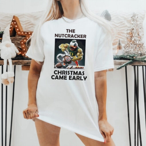 Official Oregon Duck The Nutcracker Ohio Christmas Came Early Shirt