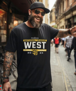 Official San Diego Padres 2024 Nl West Division Champions T shirt