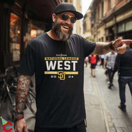 Official San Diego Padres 2024 Nl West Division Champions T shirt