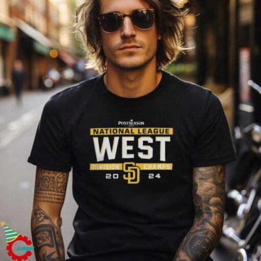 Official San Diego Padres 2024 Nl West Division Champions T shirt