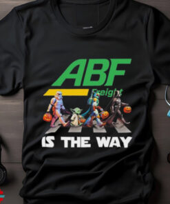 Official Star Wars Characters Abbey Road ABF Freight Is The Way Halloween 2024 shirt