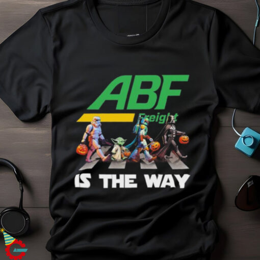 Official Star Wars Characters Abbey Road ABF Freight Is The Way Halloween 2024 shirt