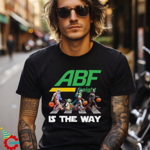 Official Star Wars Characters Abbey Road ABF Freight Is The Way Halloween 2024 shirt