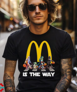 Official Star Wars Characters Abbey Road McDonald’s Is The Way Halloween 2024 shirt