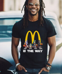 Official Star Wars Characters Abbey Road McDonald’s Is The Way Halloween 2024 shirt