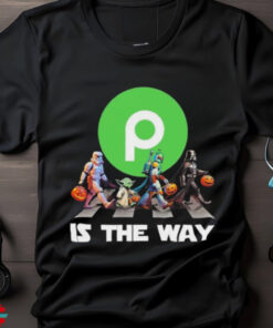 Official Star Wars Characters Abbey Road Publix Is The Way Halloween 2024 shirt