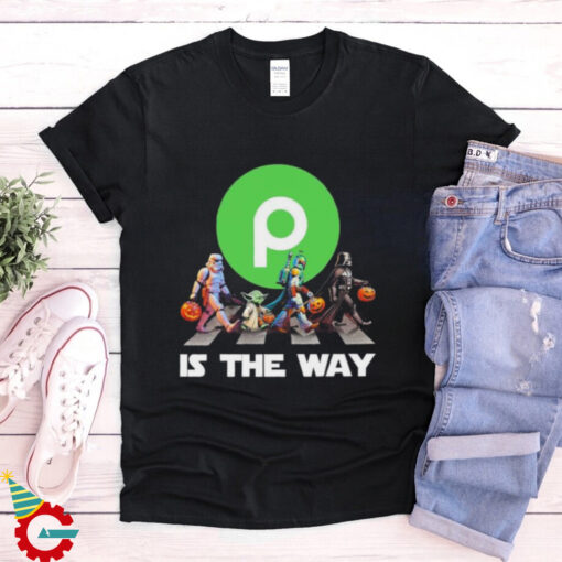 Official Star Wars Characters Abbey Road Publix Is The Way Halloween 2024 shirt