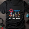 Official Stitch And Pokemon Pikachu Relax We’re All Crazy Aramark It’s Not A Competition shirt