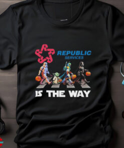 Official Star Wars Characters Abbey Road Republic Services Is The Way Halloween 2024 shirt