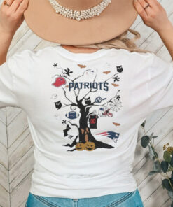 Official Tree Halloween New England Patriots NFL Team 2024 Shirt