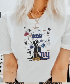 Official Tree Halloween New York Giants NFL Team 2024 Shirt