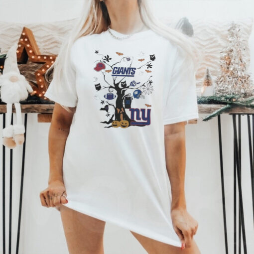 Official Tree Halloween New York Giants NFL Team 2024 Shirt