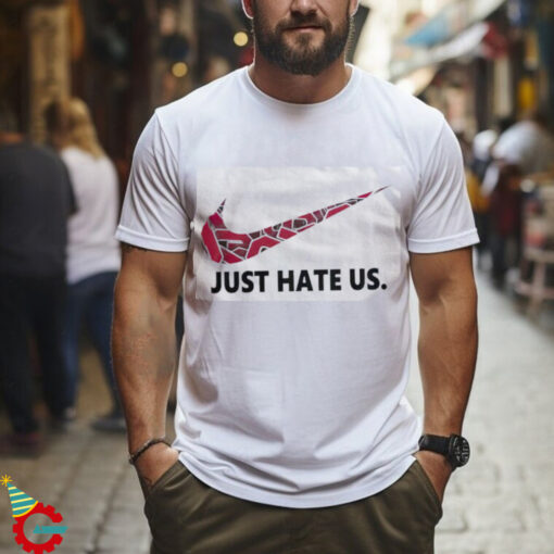 Oklahoma Sooners NCAA Just Hate Us shirt