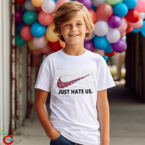 Oklahoma Sooners NCAA Just Hate Us shirt