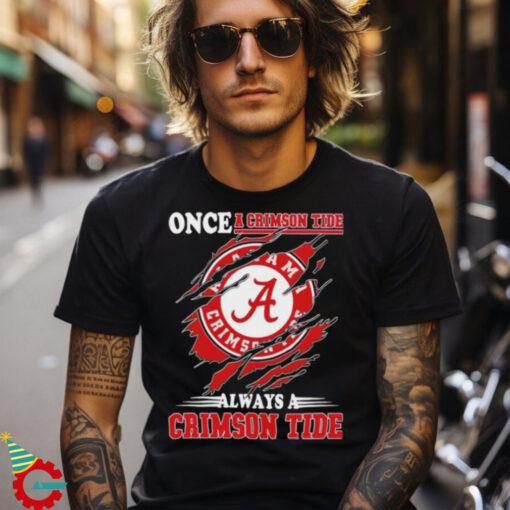 Once a Crimson Tide always a Alabama Championship shirt