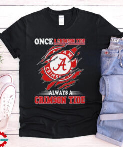 Once a Crimson Tide always a Alabama Championship shirt