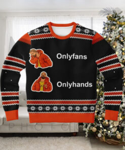 Onlyfans Onlyhands Christmas Sweater