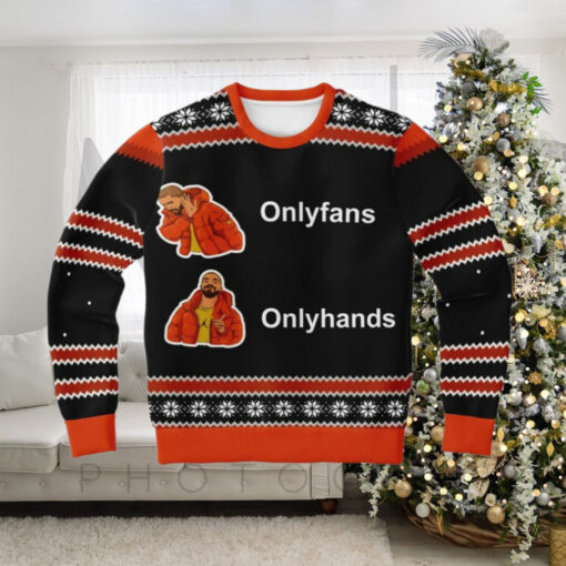 Onlyfans Onlyhands Christmas Sweater