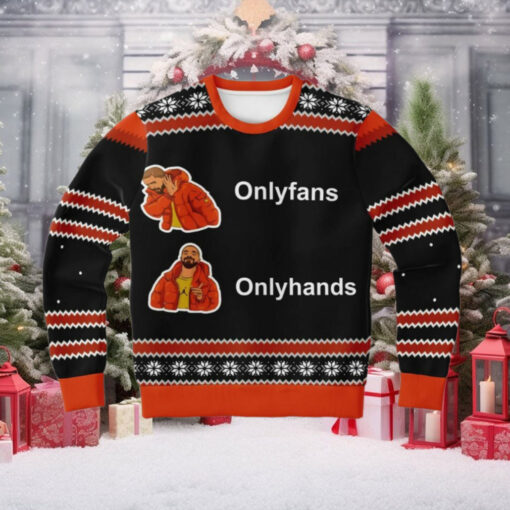 Onlyfans Onlyhands Christmas Sweater