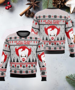 Pennywise IT Ugly Christmas Sweater