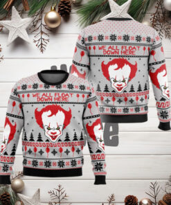 Pennywise IT Ugly Christmas Sweater