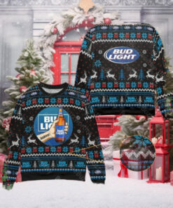 Personalized Bud Light Unisex Ugly Sweaters Bud Light Unisex Sweatshirt Ugly Christmas Sweater