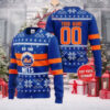 Olaf Frozen Inspired New York Mets Ugly Christmas Sweater