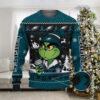 New York Jets The Grinch Drink Coffee Ugly Christmas Sweater