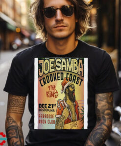 Poster Joe Samba Paradise in Boston MA On Dec 21 2024 t shirt