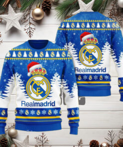 Real Madrid S2 Ugly Christmas Sweater , Unisex Wool Sweater