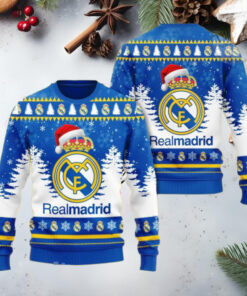 Real Madrid S2 Ugly Christmas Sweater , Unisex Wool Sweater