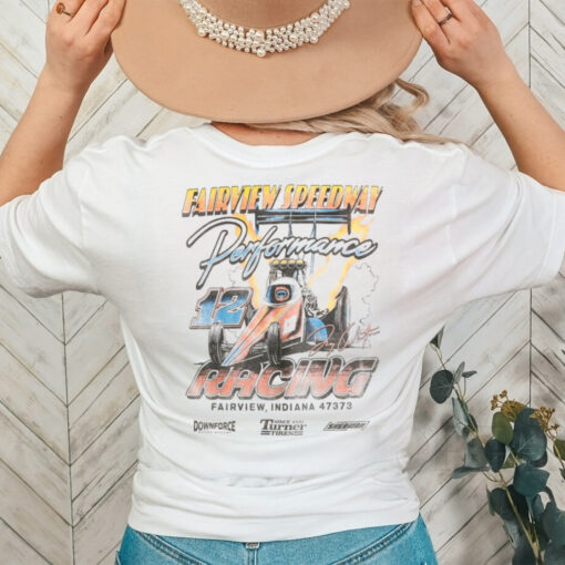 Relaxed Long Sleeve Fairview Speedway Graphic Tee shirt