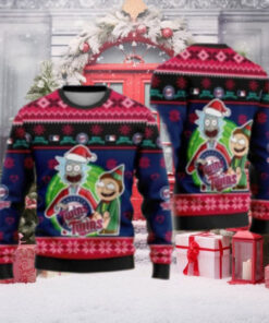 Rick And Morty Minnesota Twins Ugly Christmas Sweater