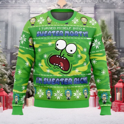 Rick and Morty Ugly Christmas Sweater