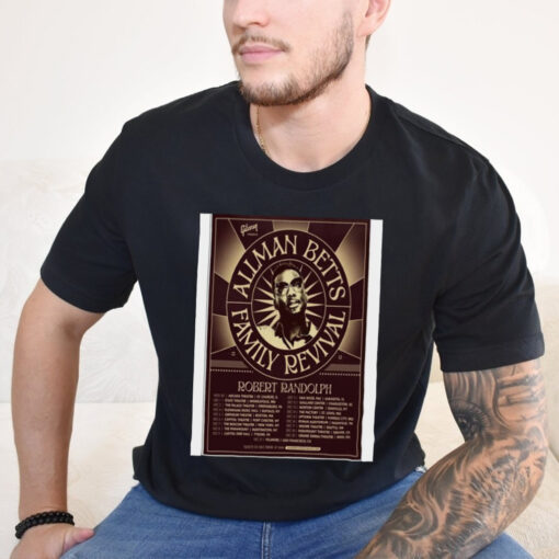 Robert Randolph Allman Betts Family Revival Tour 2024 Poster Shirt