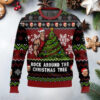 Oakland A’s Reindeer Pattern Ugly Christmas Sweater