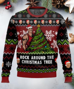 Rock Around The Christmas Tree The Rock Sweater