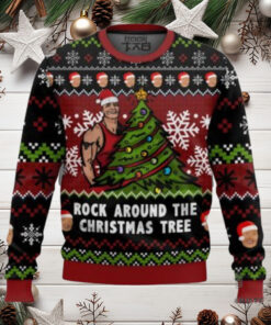 Rock Around The Christmas Tree The Rock Sweater