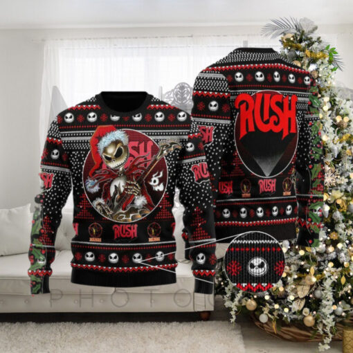 Rush Band Unisex Ugly Sweater  Rush Band Unisex Ugly Christmas Sweater