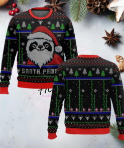 Santa Paws Christmas Ugly Sweater