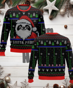 Santa Paws Christmas Ugly Sweater