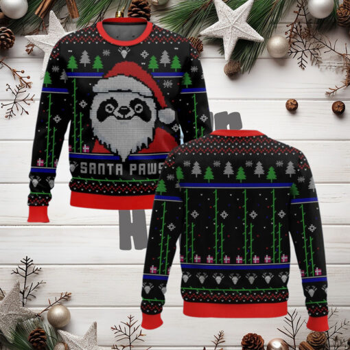 Santa Paws Christmas Ugly Sweater