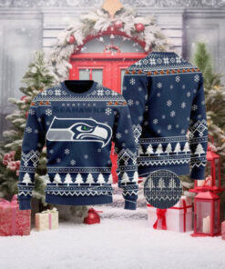 Seattle Football Ugly Christmas Sweater Seattle Seahawk Ugly Christmas 3d Sweater