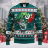 Seattle Mariners Grinch Beige And Green Holiday Ugly Sweater