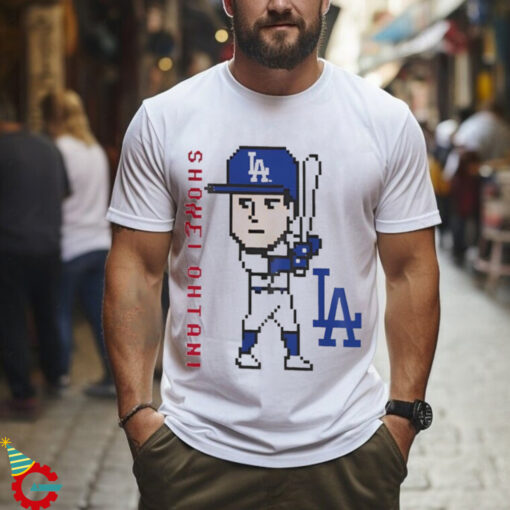 Shohei Ohtani Los Angeles Dodgers 8 bit shirt