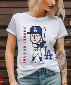 Shohei Ohtani Los Angeles Dodgers 8 bit shirt